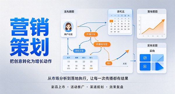 留坝县营销策划